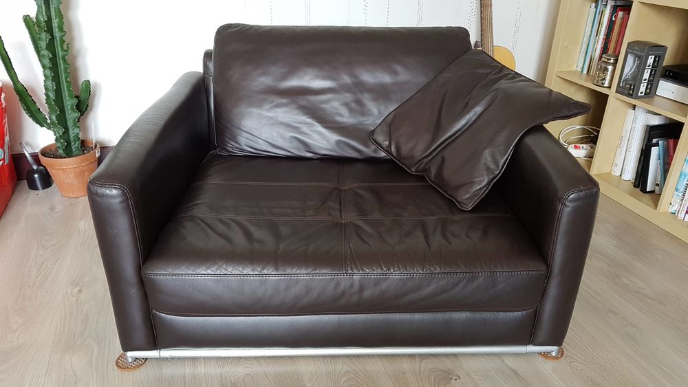 FAUTEUIL CUIR EXTRA LARGE 180 Courseulles-sur-Mer (14)