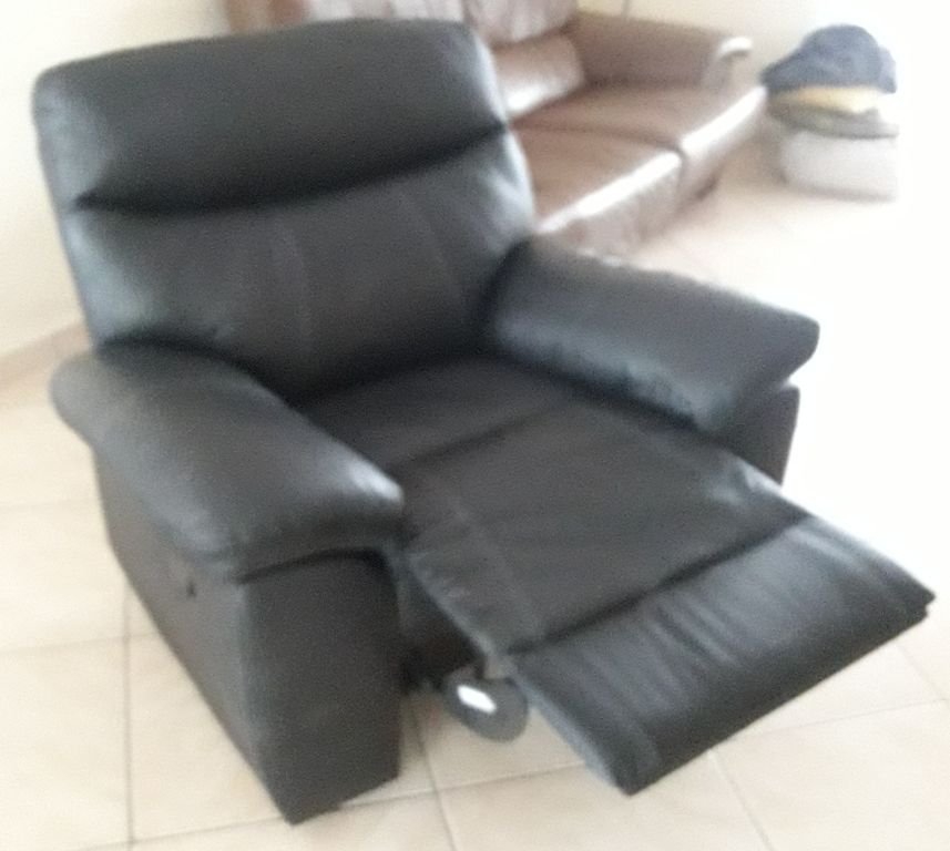 Fauteuil cuir noir 60 Lempaut (81)