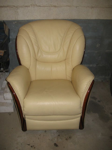fauteuil cuir 100 Croixdalle (76)