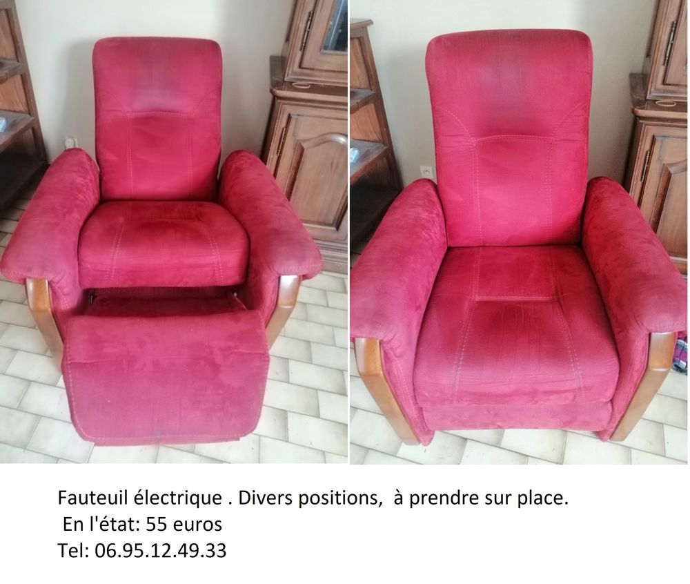 Fauteuil �lectrique. Position assise et sur�lev�es. 25 Boisset-l�s-Montrond (42)