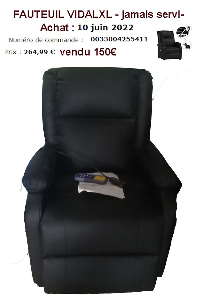 Fauteuil �lectrique Vidal XLneuf 150 Fontenay-aux-Roses (92)