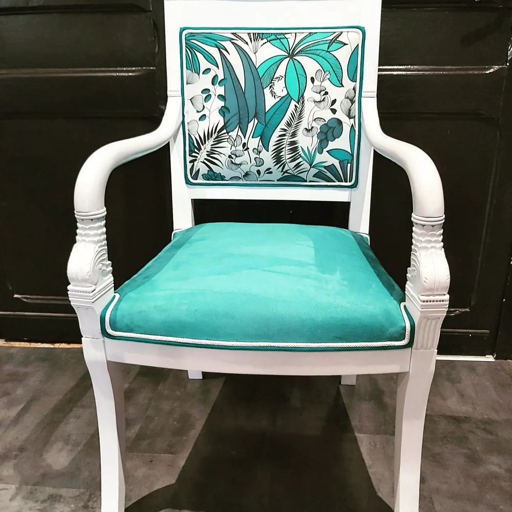 Fauteuil Empire enti�rement restaur� 200 Bourges (18)