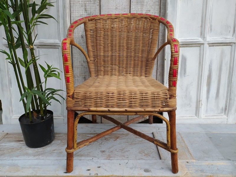 Fauteuil Enfant Rotin Tress� Vintage 
35 Loches (37)