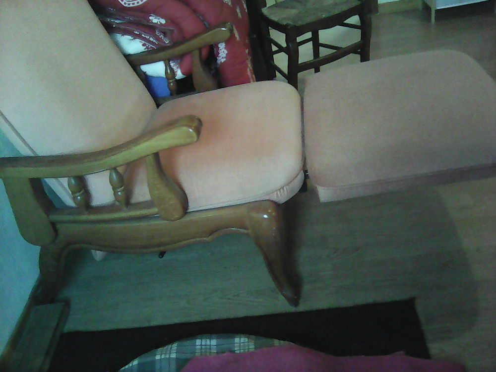 Fauteuil everstyl ancien couleur peche 200 Saint-Jean-de-la-Porte (73)