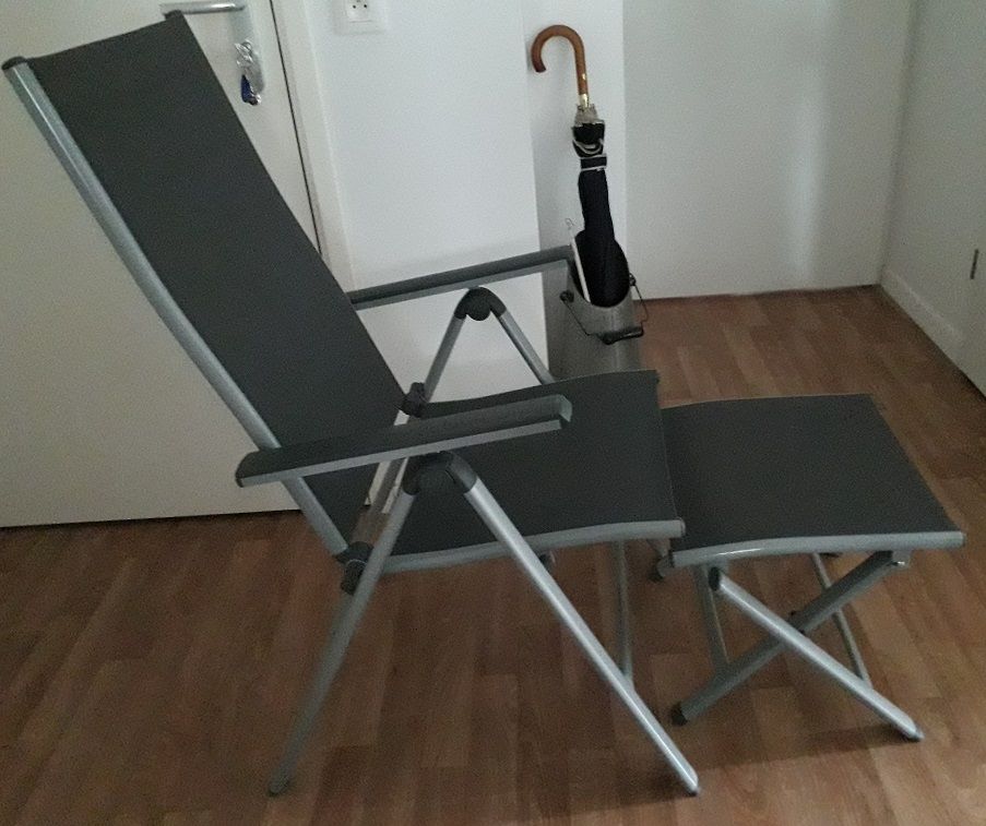 Fauteuil d'ext�rieur + repose pied 40 Sarcelles (95)