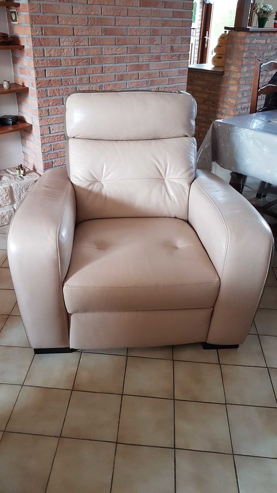 Fauteuil fixe en cuir 120 Marck (62)