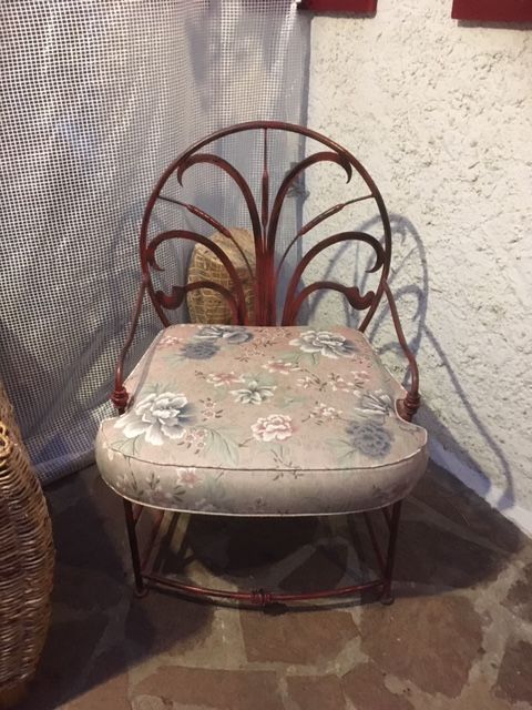 Fauteuil en fer forg� 90 Chanteloup-les-Vignes (78)