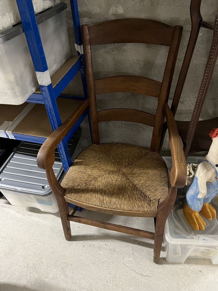 Fauteuil grand pere ancien 70 Fontainebleau (77)