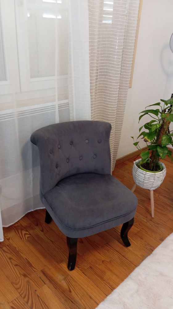 Fauteuil gris 25 Chelles (77)