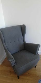 fauteuil ikea gris en bon �tat 120 Courbevoie (92)