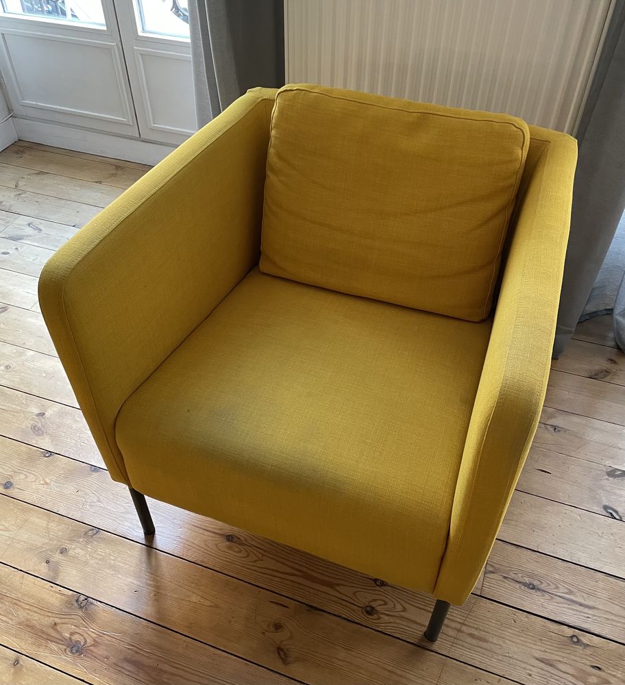 Fauteuil IKEA jaune 10 Paris 9 (75)