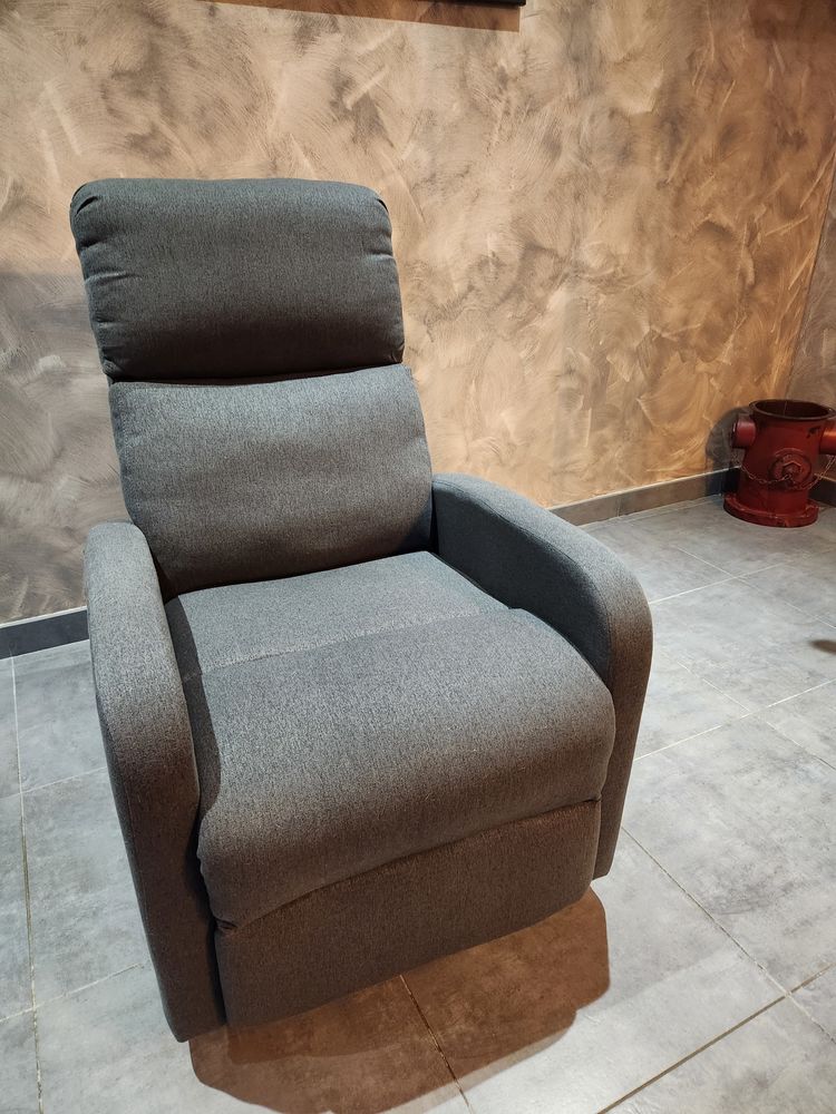 Fauteuil inclinable motoris� RELAX gris 220 Pleumeleuc (35)