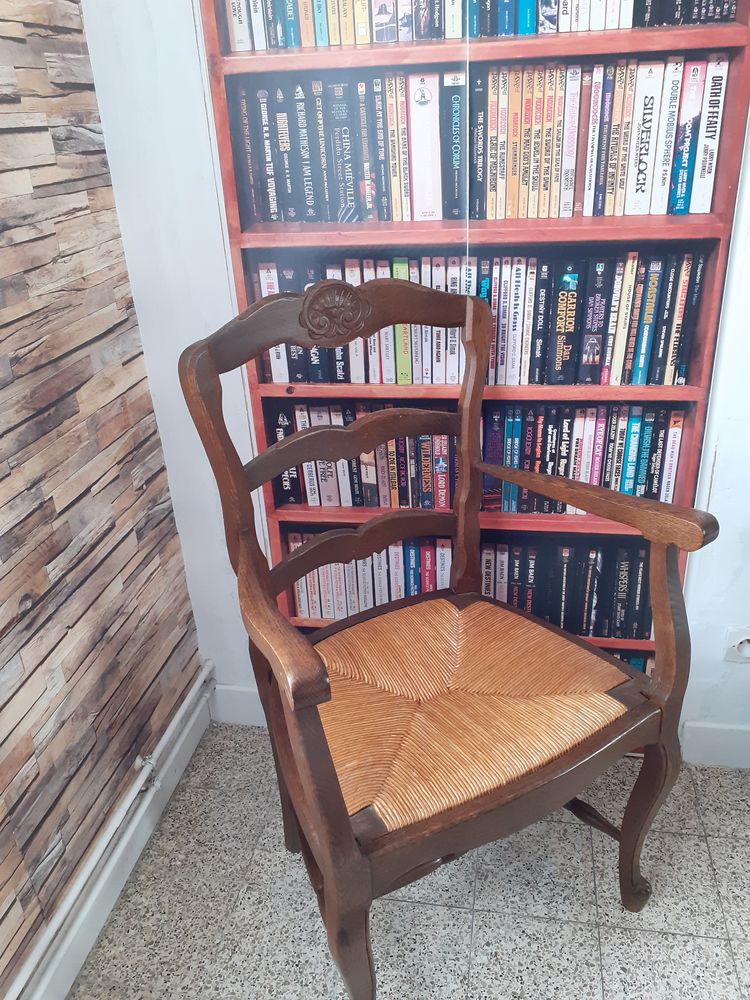 Fauteuil Louis XV en ch�ne 40 Loon-Plage (59)