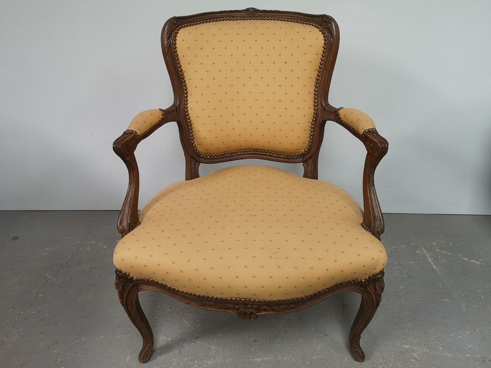Fauteuil Louis XV 180 Gu�c�lard (72)