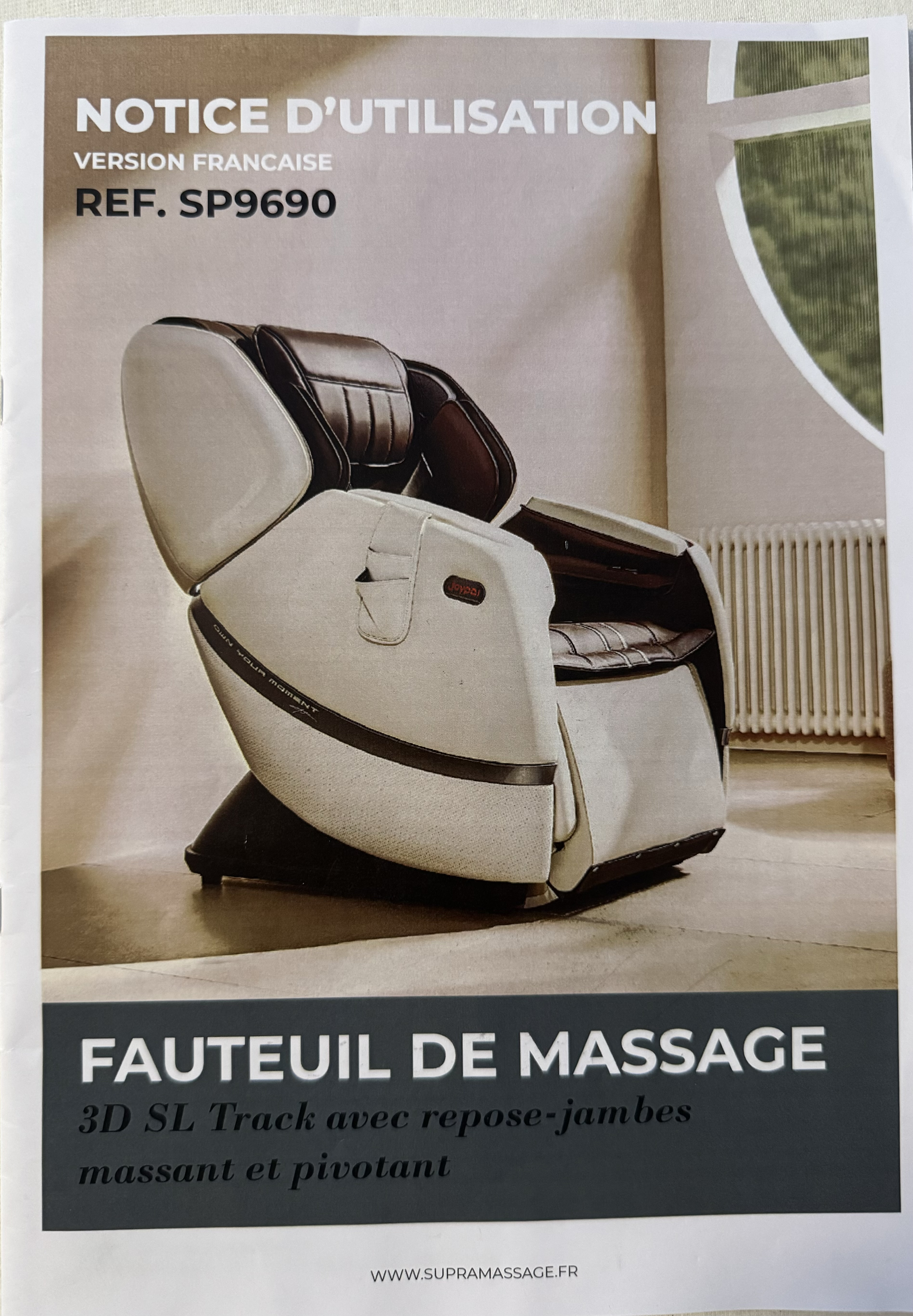 Fauteuil de Massage 3D SL Track Haut de Gamme 999 Antibes (06)