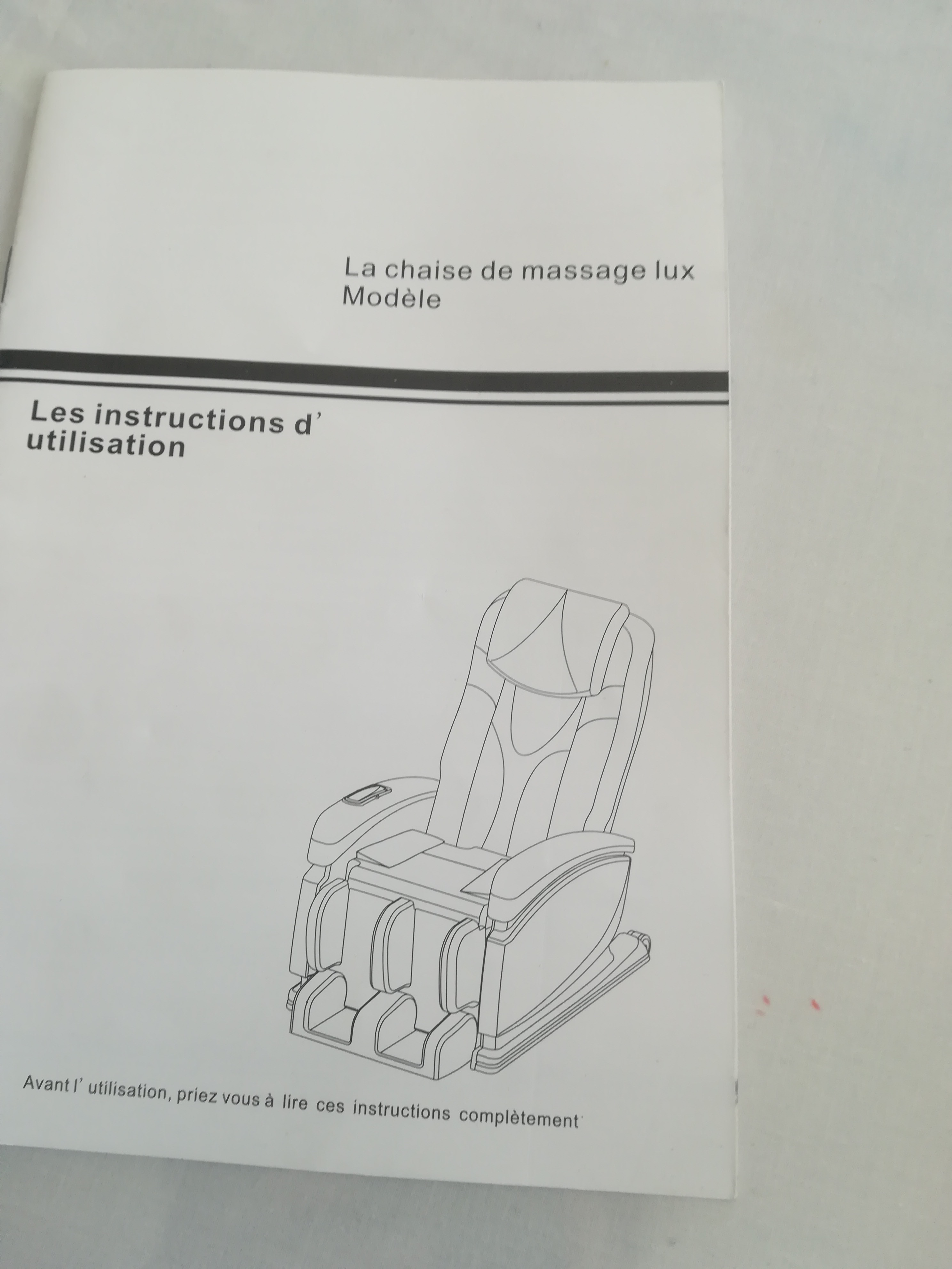 Fauteuil massant 200 Gretz-Armainvilliers (77)