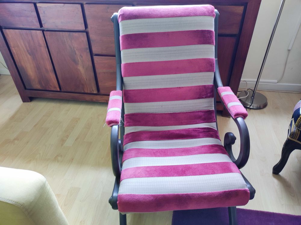 fauteuil mauve et gris 40 M�rignac (33)