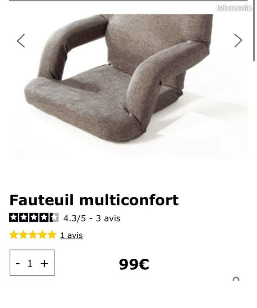 Fauteuil Multiconfort Neuf 50 Chennevi�res-sur-Marne (94)