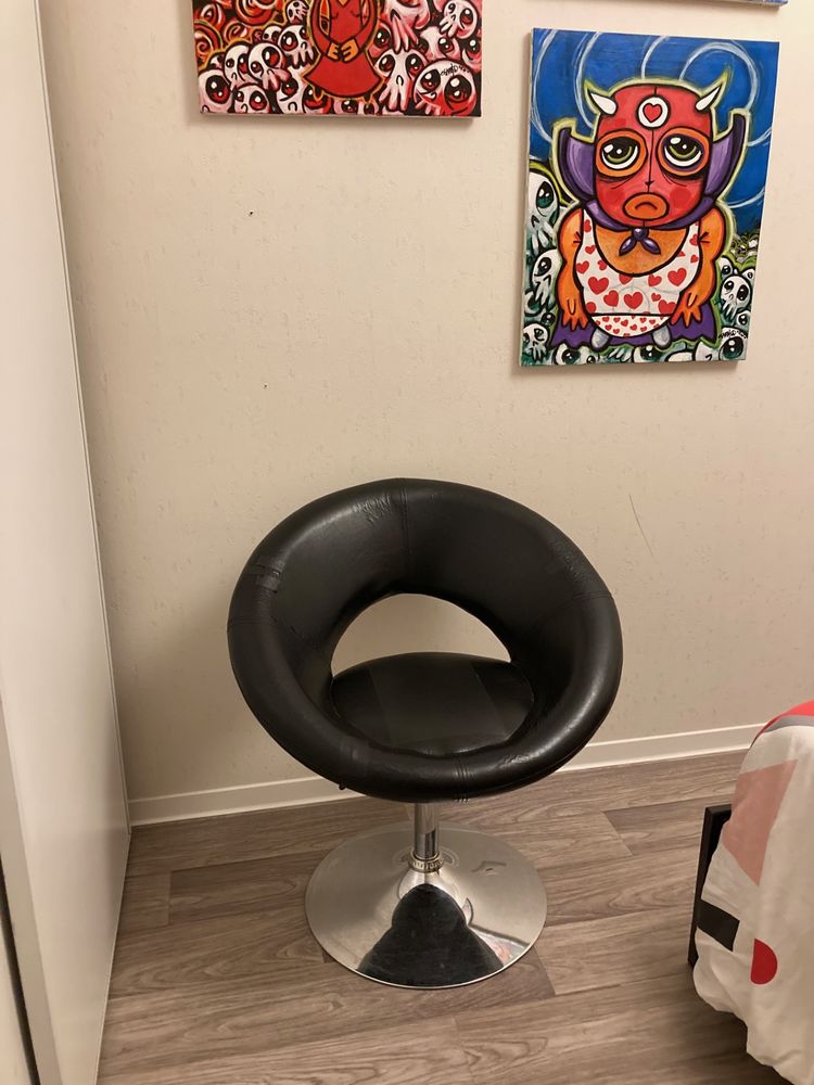 AV FAUTEUIL NOIR VINTAGE 50 Bordeaux (33)