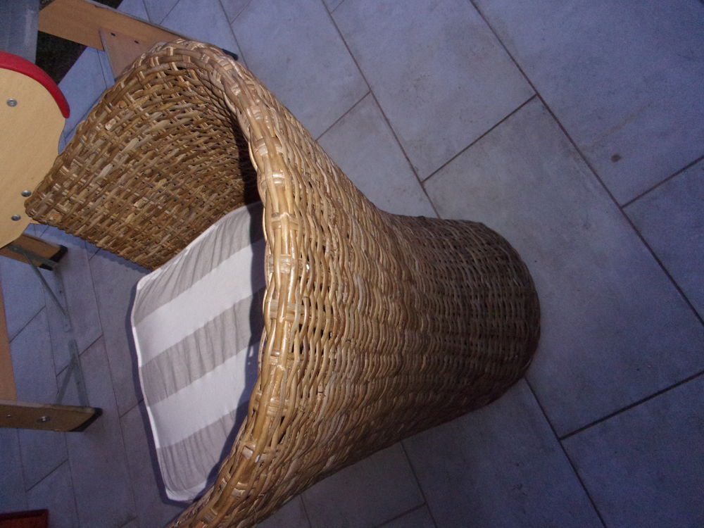 fauteuil osier avec coussin 50 Chavanay (42)