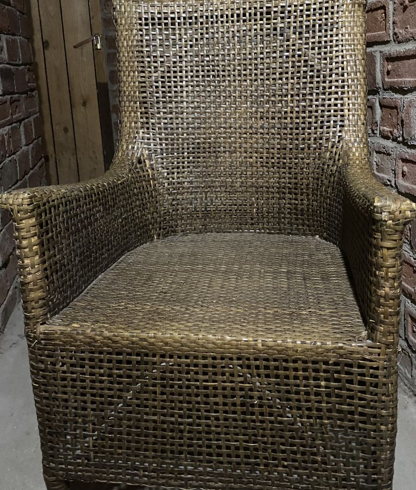 fauteuil en osier 25 Louveciennes (78)