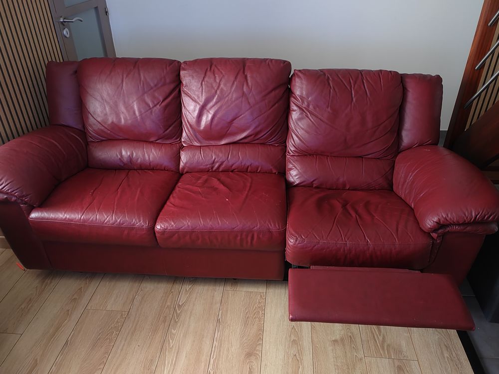 Fauteuil 3 et 1 places cuir 600 Wattrelos (59)