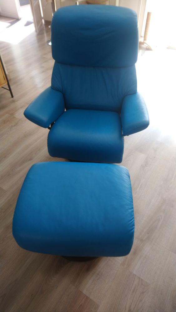 fauteuil relax avec repose pied marque stressless 130 Erquinghem-Lys (59)
