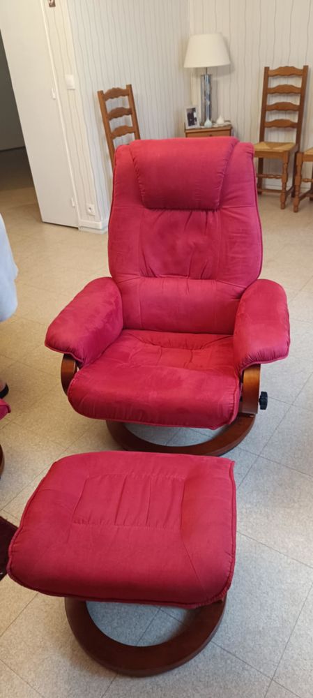 Fauteuil relax � c�der et repose-pieds 50 Rambouillet (78)