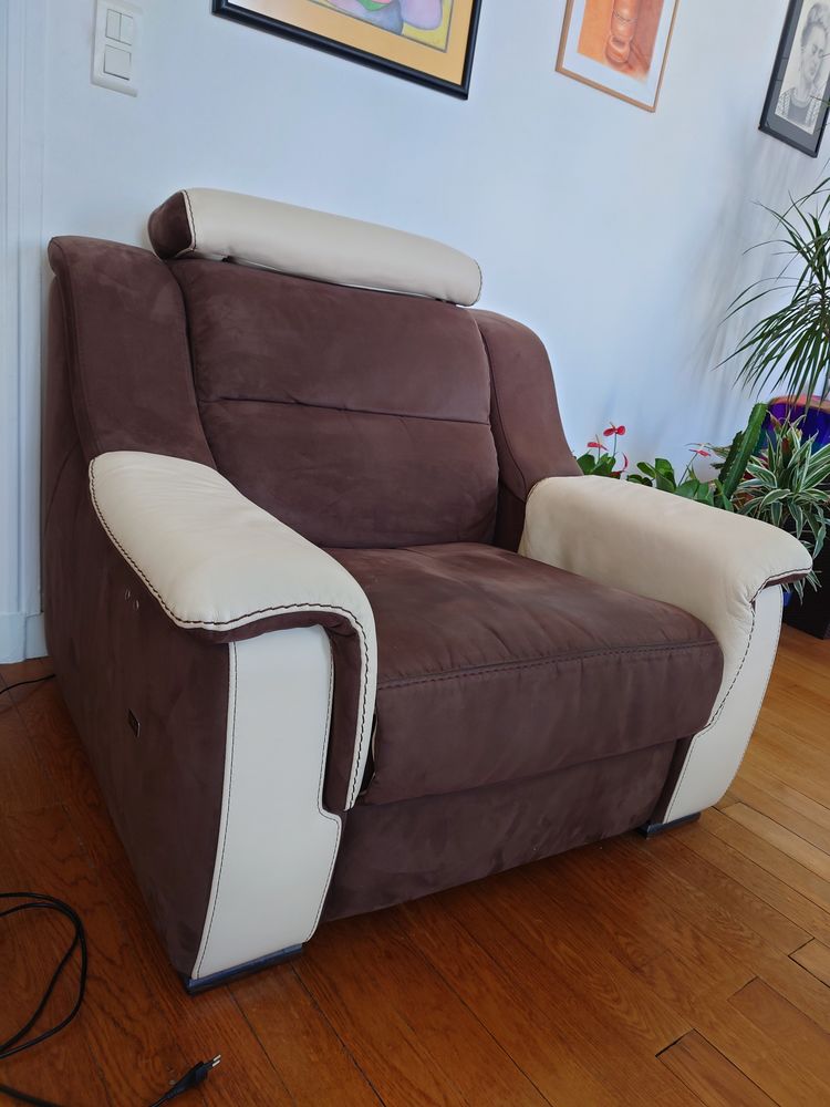 Fauteuil relax cuir 600 Enghien-les-Bains (95)