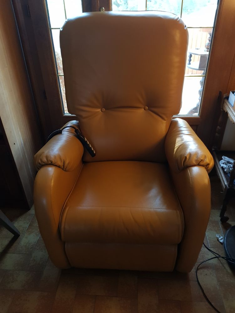 FAUTEUIL RELAX ET RELEVEUR M�DIRELAX CUIR 4 MOTEURS 750 Livry-sur-Seine (77)