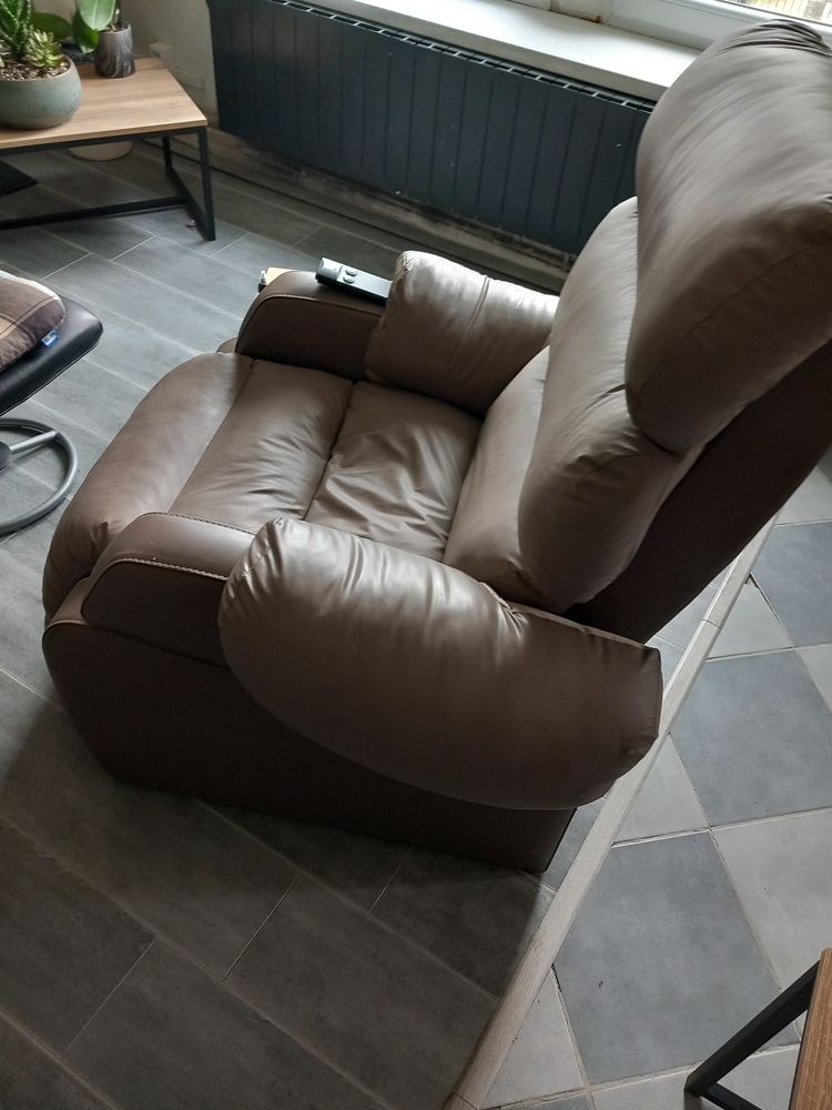 Fauteuil relaxant �lectrique en cuir 0 Audun-le-Tiche (57)
