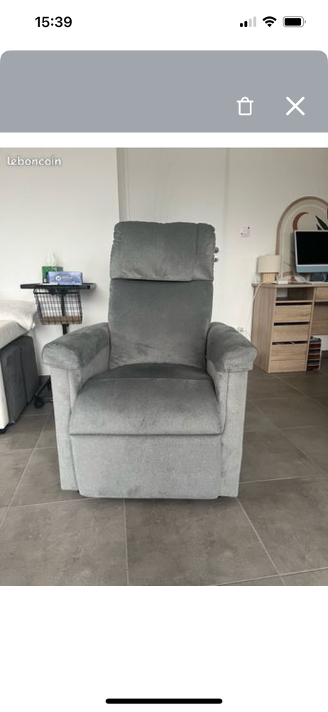 Fauteuil releveur confort 550 Challans (85)