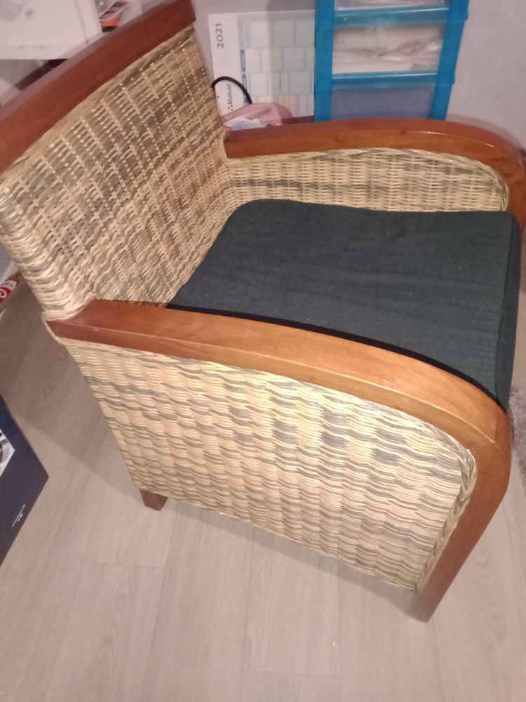 Fauteuil rotin 70 Bar-le-Duc (55)