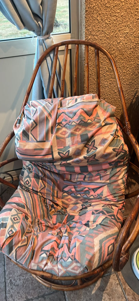 Fauteuil rotin 100 Foix (09)