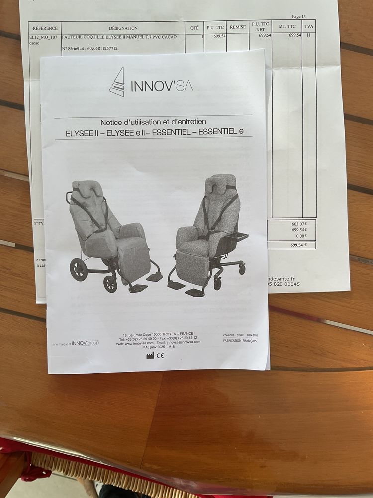 Fauteuil roulant 699.54 Saint-Cyprien (24)