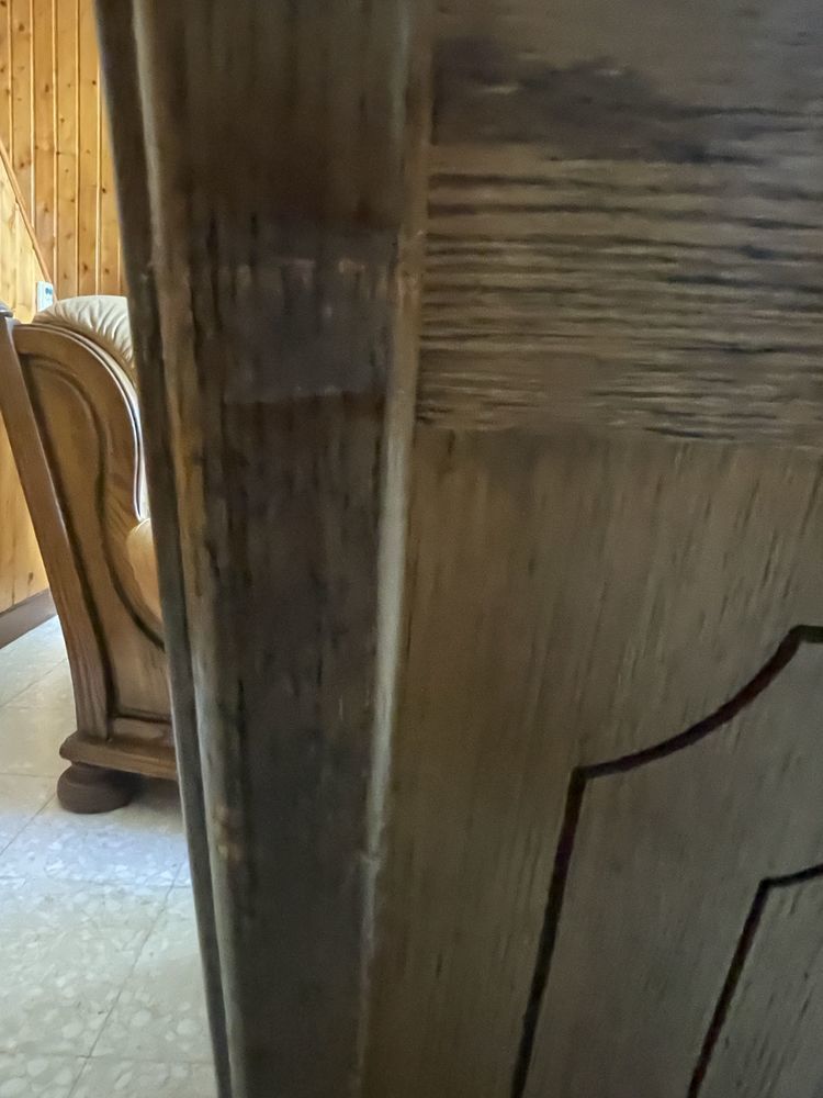 fauteuil de salon en cuir et bois 50 Valenciennes (59)