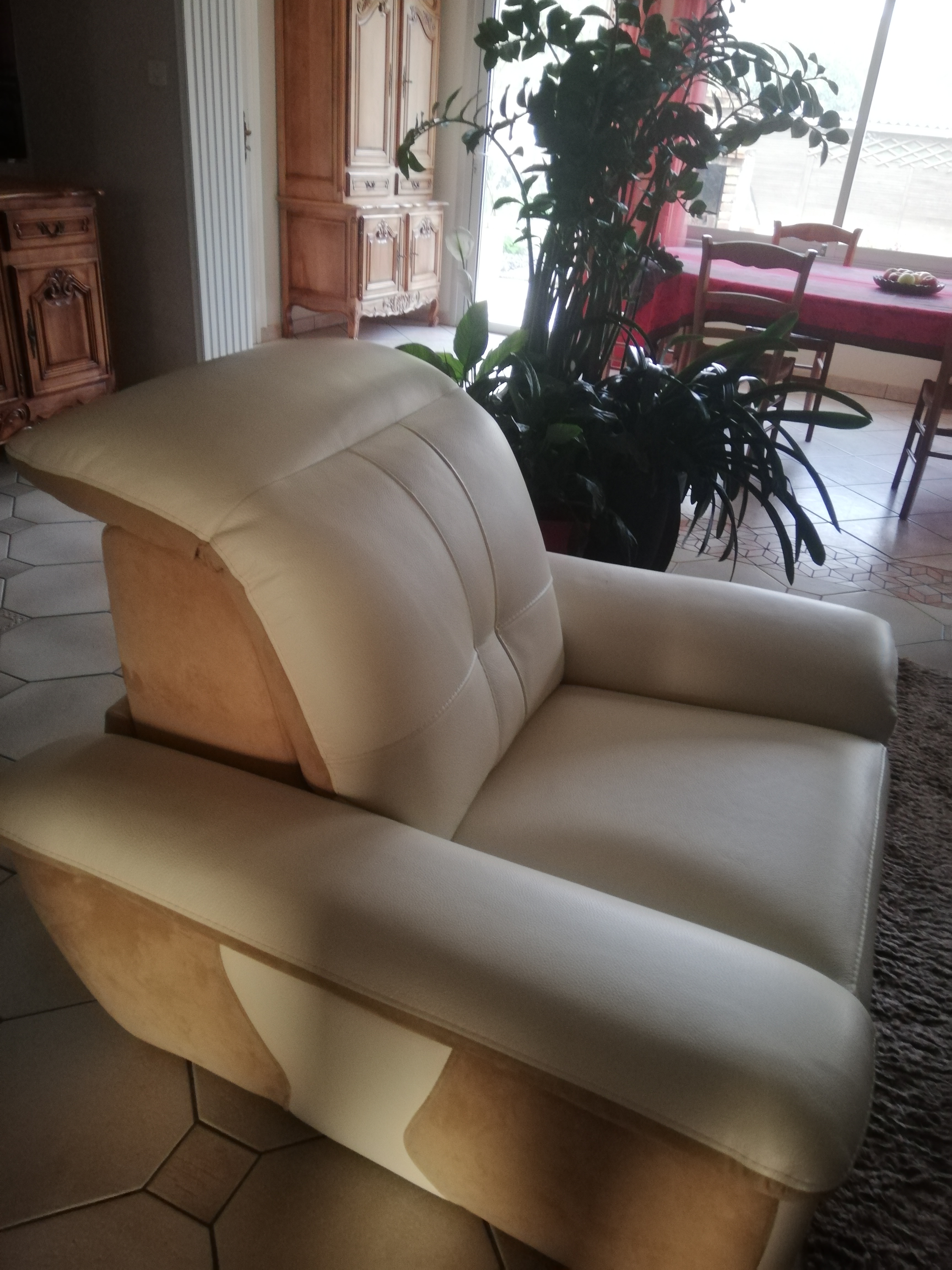 Fauteuil de salon cuir relax t�ti�re relevable 150 Vern-sur-Seiche (35)