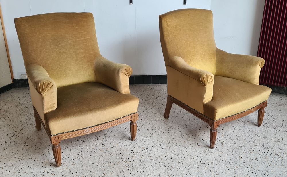 Fauteuil style crapaud (Lot de 2) 90 Thonon-les-Bains (74)