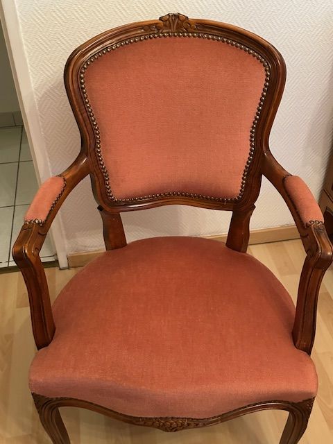 Fauteuil Style LOUIS XV finition Bois Merisier comme Neuf 80 Duppigheim (67)
