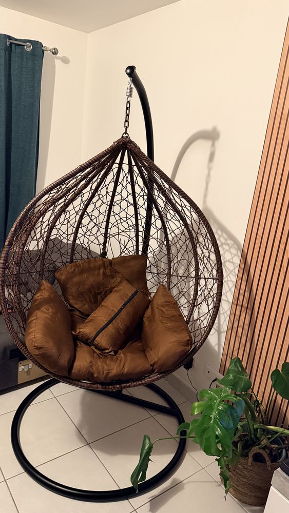 Fauteuil suspendu ?uf NEUF ? support 2 m, base � 1 m 280 Notre-Dame-d'O� (37)