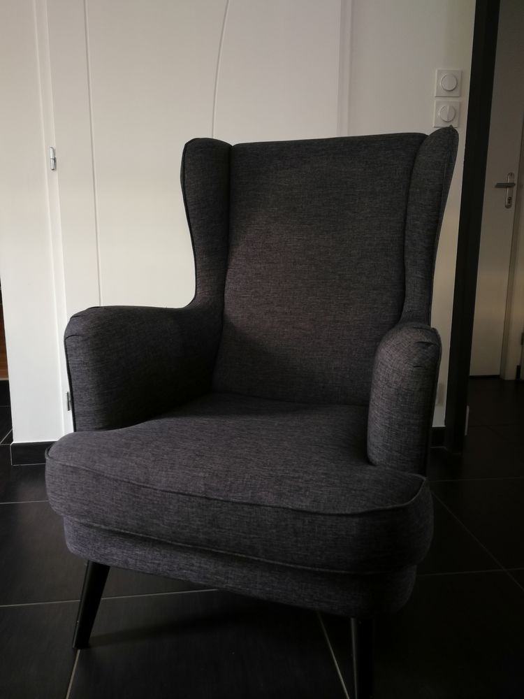 Fauteuil Tissu Gris 120 Bouaye (44)