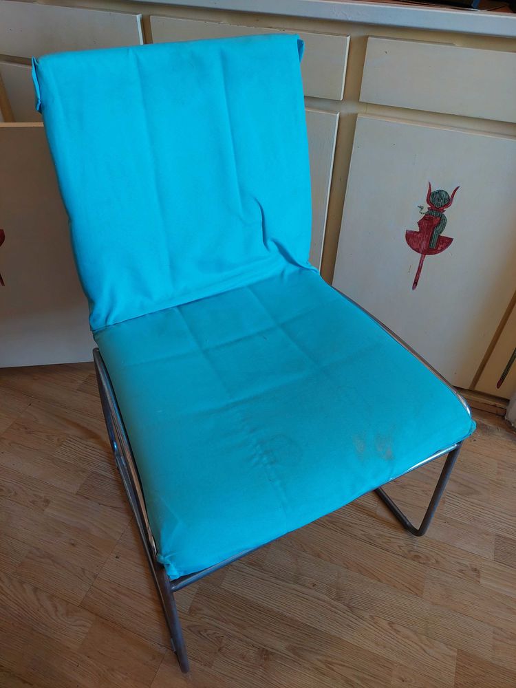 Fauteuil en tissus vintage 10 Toulon (83)