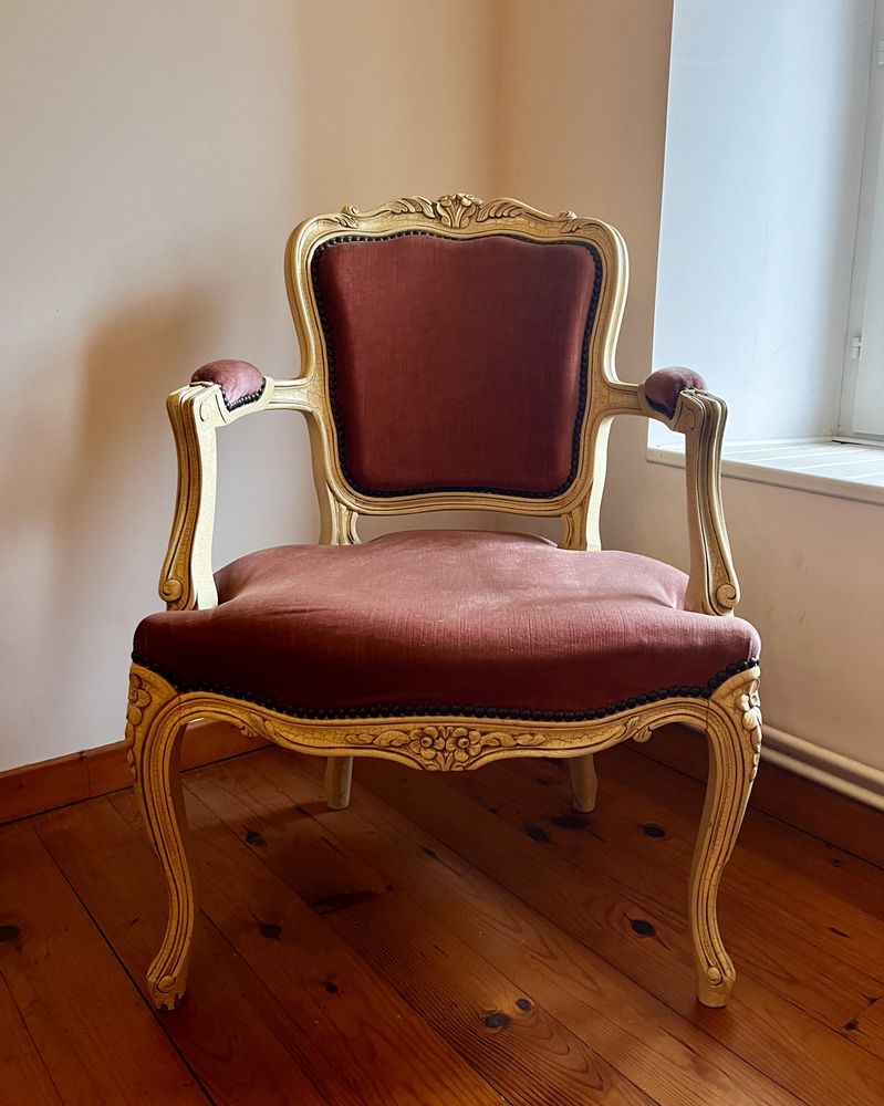 Lit et fauteuil Type Louis XV 550 Les Mar�ts (77)