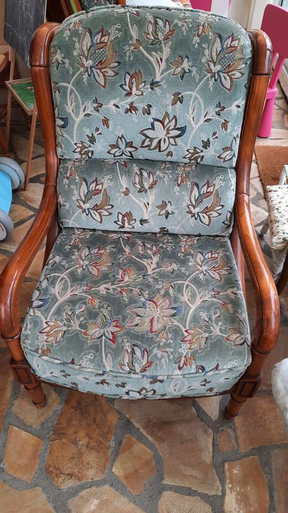 Fauteuil velours 250 Plouigneau (29)