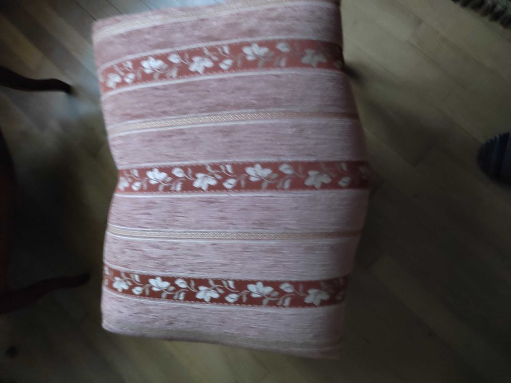 fauteuil voltaire bois massif +repose pieds assortie 70 Us (95)