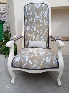 Fauteuil Voltaire restaur� 130 Toulon (83)