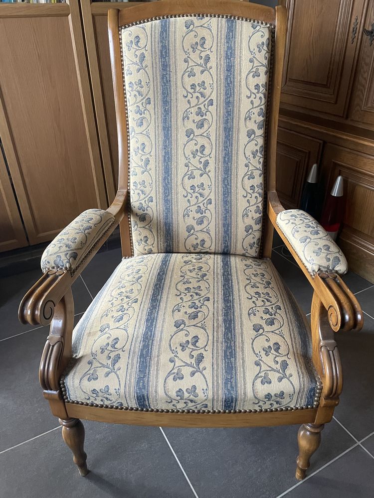 Fauteuil voltaire style Louis Philippe 40 Hestrud (59)