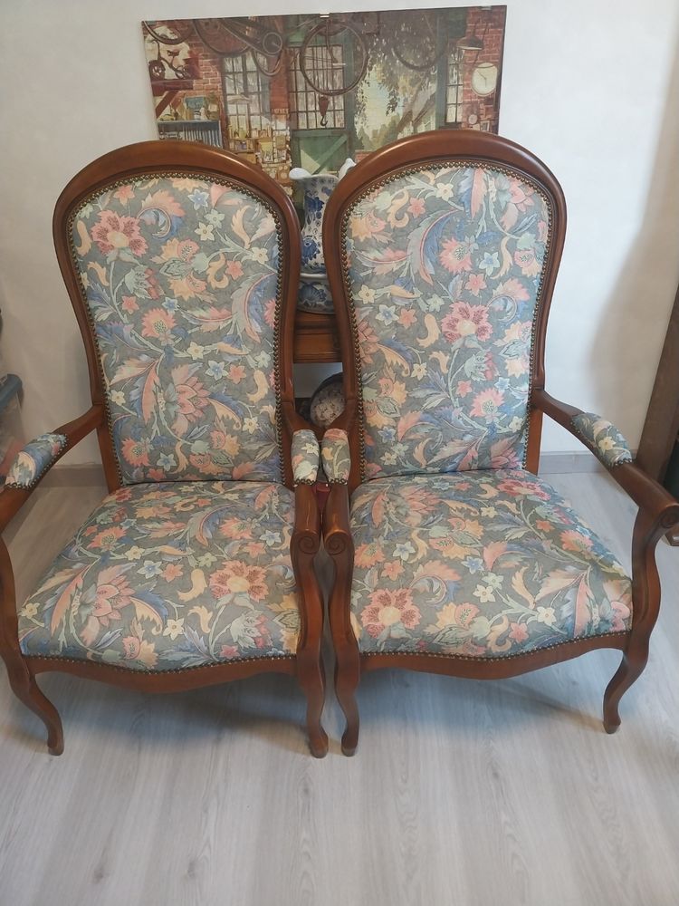Fauteuil Voltaire tr�s peu servi d�coration vintage 110 Montigny-sur-Avre (28)