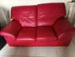 fauteuilet canapé rouge en cuir 150 Saint-Denis-d'Olron (17)
