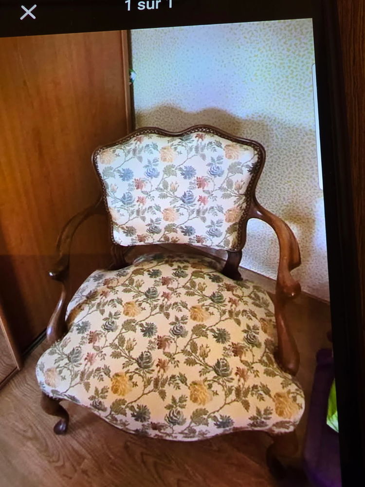 Fauteuils ancien La Paire 250 Beugnies (59)